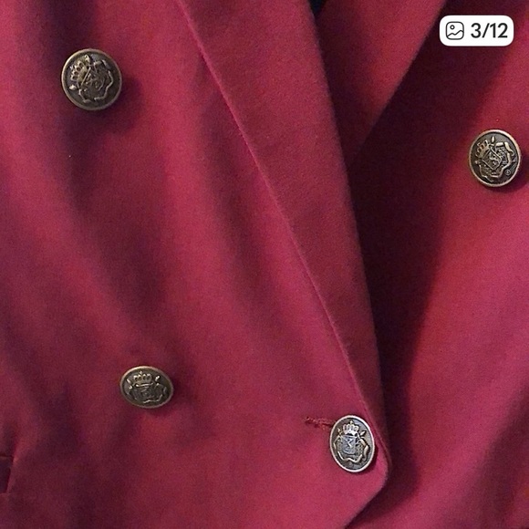 🫶🏾Chic Women's Burgundy Blazer🫶🏾 - Picture 5 of 12